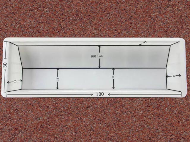 倒角路沿石：100x30x15 (2)